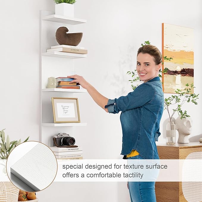 Fun Memories 5-Tier Wall Shelf Unit, 48