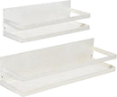 Uten Large Magnetic Spice Rack for Refrigerator, 2 Pack Strong Magnetic Shelves, Magnetic Shelf Moveable Fridge Organizer for Kitchen Holding Spices, Jars, Perfect Space Saver Storage Spice Rack
