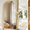 Antok Arched Full Length Mirror, 68