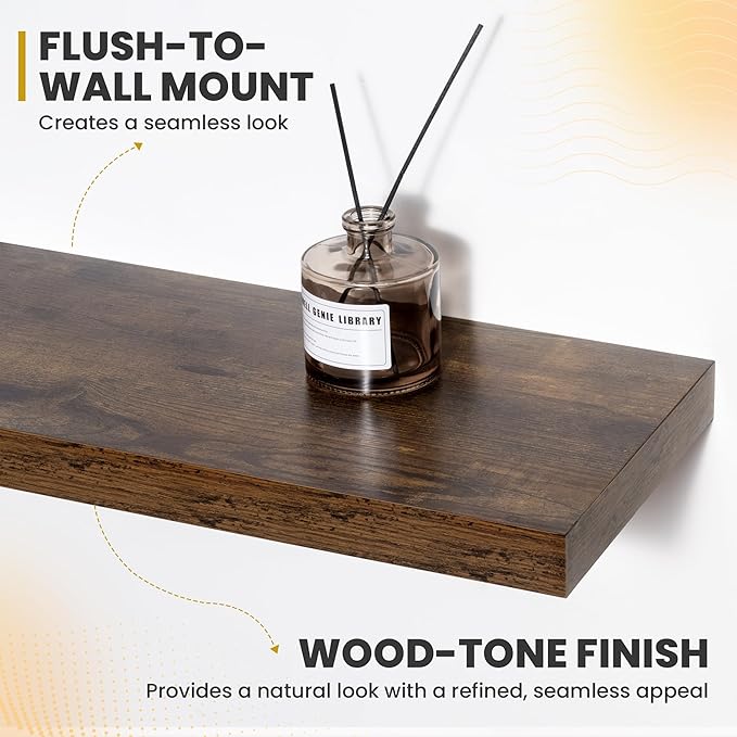 40 Inch Floating Shelves, 9.3
