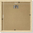 Vittanly 8x8 Picture Frames Set of 9, Shatter Resistant Plexiglass, Display 4x4 Pictures with Mat or 8x8 without Mat, Photo Frames for Wall Mount, Engineered Wood, OAK