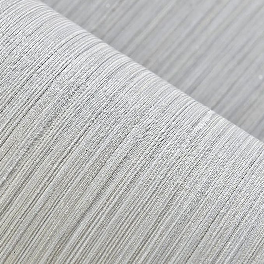 Haimin Grasscloth Wallpaper Textured 24in X 393in Fabric Contact Paper Wall Paper Textured Linen Peel and Stick Self-Adhesive Thick Vinyl Embossed Film Wallpaper (Beige Grey)