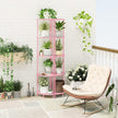 Yoobure Corner Shelf Stand, 5-Tier Bookshelf, 65
