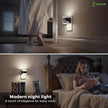 L LOHAS LED Night Light, 5000K Bubble Night Lights Plug into Wall, Acrylic Night Lights with Light Sensor, Adjustable Brightness,Soft White Plug in Nightlights for Rooms Bathroom Hallway