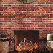 Abyssaly Brick Wallpaper Peel and Stick Red Brick Contact Paper for Bedroom 17.7