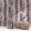 Yun-aeon Gray Wood Peel and Stick Wallpaper 17.3