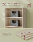 VASAGLE Custos Collection - Bookshelf, 5-Tier Bookcase, Book Shelf, Open Storage Shelf, 9.4 x 23.6 x 52.8 Inches, for Living Room, Home Office, Dinning Room, Natural Beige ULBC165L01