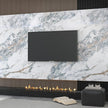 Cream Blue Gold Marble Peel and Stick Contact Paper Kitchen Marble Wall Paper Vinyl Wrap for Countertops Waterproof Granite for Cabinets Wallpaper Peel & Stick Countertop Covering Table Desk