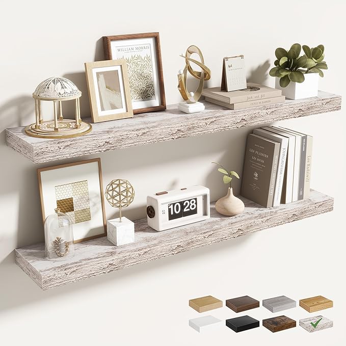 36 Inch Floating Shelves for Wall 2 Pack, 36