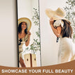 Delma Arched Mirror Full Length,Standing Mirror Full Body,Large Floor with Stand for Wall Entryway Door Bedroom Bathroom Living Room