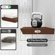Fun Memories Floating Shelves 36 Inch Long, 9.3 Inch Deep Classic Crown Molding Floating Shelves for Wall, Rustic Wooden Shelves for Wall Decor Bathroom, Kitchen, Office, (Walnut, 2Pack)