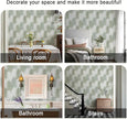 JiffDiff Botanical Fern Peel and Stick Wallpaper 17.73