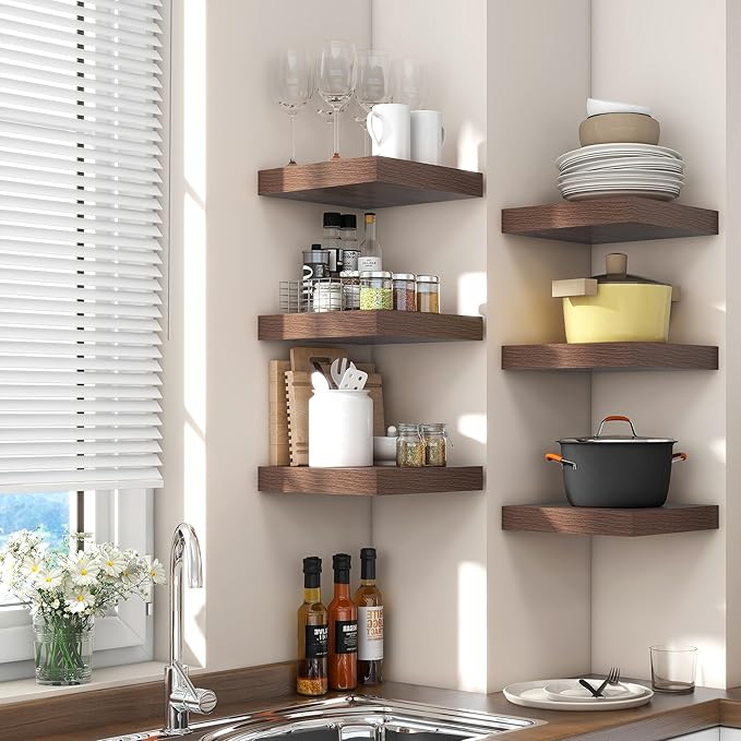 Square Floating Shelves for Wall 12