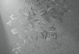 Grey Floral Peel and Stick Wallpaper Embossed Contact Paper 17.7 inch x 196.8inch Floral Contact Paper Pure Solid Grey Waterproof Gray Flower Wall Vinyl Self Adhesive Decorative Vinyl
