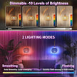 Frideko Boho Rechargeable Battery Operated Wall Sconces Set of Two with Remote, RGB 15 Colors Dimmable Wireless Wall Light, Bamboo Indoor Wall Lamp with 3 Timer, Rattan Wall Lighting for Bedroom