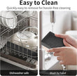 Magnetic Stove Top Shelf, 30 Inch Magnetic Silicone Kitchen Spice Rack for Back of Stove, Over the Stove Top Kitchen Organization, Oven Shelf, Seasoning Organizers, Easy to Clean, Black