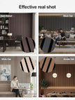 Mollywell Wood Slat Wall Panels - Time-Saving Installation Soundproof Slat Panels on Any Wall Surface, 0.95 NRC Dual-Layer Acoustic Design, Commercial-Grade MDF Core (2 Pack, 108x8in, White Oak)