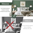 Dimoon 17.3''x78.7'' Peel and Stick Wallpaper Green Contact Paper for New Environmentally Friendly Materials Thickening Upgrade Embossed Renter Friendly Wall Paper Modern Vinyl Wrap Countertop Bedroom