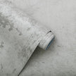 Guvana Grey Concrete Wallpaper Peel and Stick Gray Cement Wallpaper Faux Textured Limewash Contact Paper Modern Self Adhesive Removable Wall Paper for Bedroom/Bathroom Accent Wall Decor 15.7