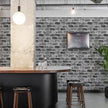 JiffDiff Brick Wallpaper Peel and Stick, Removable Vintage Self Adhesive Wallpaper Renter Friendly Textured Stick on Wallpaper Contact Paper （17.3