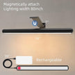 TINTINDOC 16inch Picture Light for Wall with Remote,Rechargeable Battery Dimmable Painting Lighting for Art Full Metal Magnetic, Timer Led Accent Lights for Gallery Dartboard Portrait on Home Wall