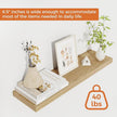 Fun Memories Floating Shelves for Wall, 24