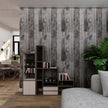 Yun-aeon Gray Wood Peel and Stick Wallpaper 17.3