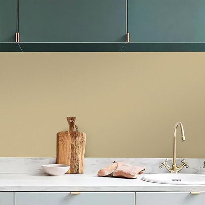Amiya Yellow Peel and Stick Wallpaper Solid Color Textured Contact Paper Pure Yellow Self Adhesive Wallpaper Matte Removable Wall Paper Decorative Walls Decal Vinyl Roll A Set of15.7×1200"