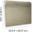 NuWallpaper Neutral Grasscloth Peel & Stick Wallpaper, NUS2215