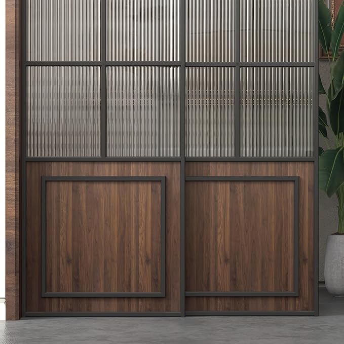 BOMENG Walnut Wood Contact Paper 16x354 inch Dark Brown Wood Wallpaper Peel and Stick Waterproof Removable Faux Wood Grain Vinyl Wrap Vintage Countertop Paper for Drawer Liner Cabinets Walls Desk