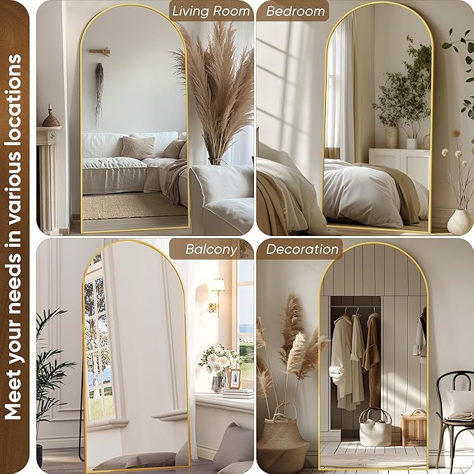 Antok Arched Full Length Mirror, 76