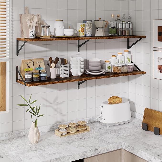 Deep Floating Shelves,55