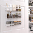 ClosetMaid 3-Tier Hanging Wall Mounted Metal Rack for Spices, Shelf Storage, Pantry Organization, Laundry, Kitchen, Bathroom, White, 8022