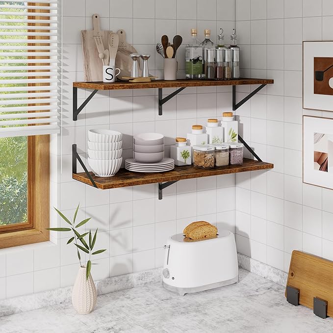 Deep Floating Shelves for Wall,36
