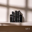 Concrete Book Ends for Shelves [Heavy Duty BOOKENDS] - Bookends Decorative for Heavy Books - Modern Trendy Book Ends - Book Stopper for Shelves - Book Holders for Shelves (White Bookends)