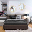 Cityelf 2 Set 15.7'' Gold Circle Mirrors Wall Decor Iron Frame Wall Art Round Mirror Home Decor Hanging for Living Room/Bedroom/Bathroom/Entryway (Medium Size 15.7 inch,Circles)