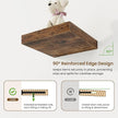 Square Floating Shelves for Wall, 10