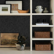Dark Grey Peel and Stick Self Adhesive Wallpaper - Removable Waterproof Bathroom Countertop Contact Paper 15.7