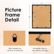 FIXSMITH 11x14 Picture Frame, Black Photo Frame with HD Plexiglass, Display Pictures 8x10 with Mat or 11x14 Without Mat, Picture Frames Collage for Wall Display, 2 Pack