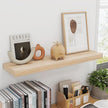 fuqing 30 Inch Floating Shelves | Natural Wood Wall Shelves Set of 2 | 30