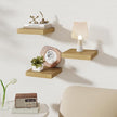 Fun Memories Square Floating Shelves for Wall, 9.3
