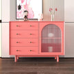 VEELIKE Thick Salmon Pink Peel and Stick Wallpaper Coral Pink Contact Paper for Cabinets Furniture Nursery Decor 24''x354'' Renter Friendly Self Adhesive Peach Color Wallpaper for Bedroom Girls Room