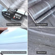 BOMENG Wood Grain Contact Paper Grey Wood Look Wallpaper Peel and Stick Countertop Covers with Air Guide Slot Design 31.5