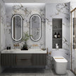 197x48inch Extra Wide Wall Paper White Gold Marble Contact Paper Peel and Stick Waterproof Self Adhesive Vinyl PVC Laminate Wrap Wallpaper for Kitchen Backsplash Bedroom Accent Walls Decor