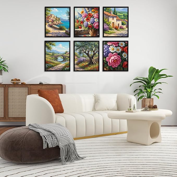 Hoikwo 18 Packs 10x12 Black Plastic Multi Picture Frames Set with Plastic Cover, for Family Photos, Artwork, Light Weight Bulk 10 by 12 Frames Pack for Wall Hanging and Table, Stylish Picture Frames