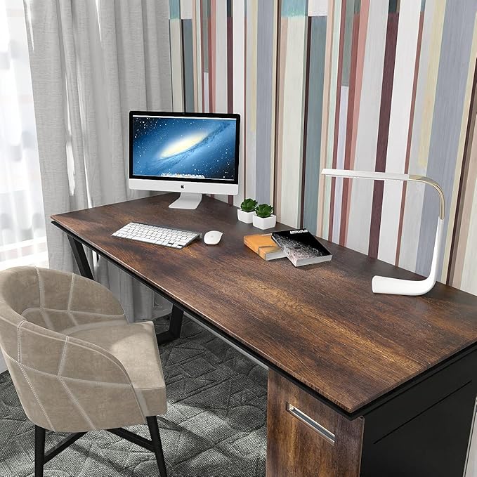 Decotalk 35"x120" Wood Contact Paper Peel and Stick Butcher Block Countertop Contact Paper Waterproof Wood Grain Contact Paper Wood Peel & Stick Wallpaper Removable Wood Countertop Vinyl Wrap