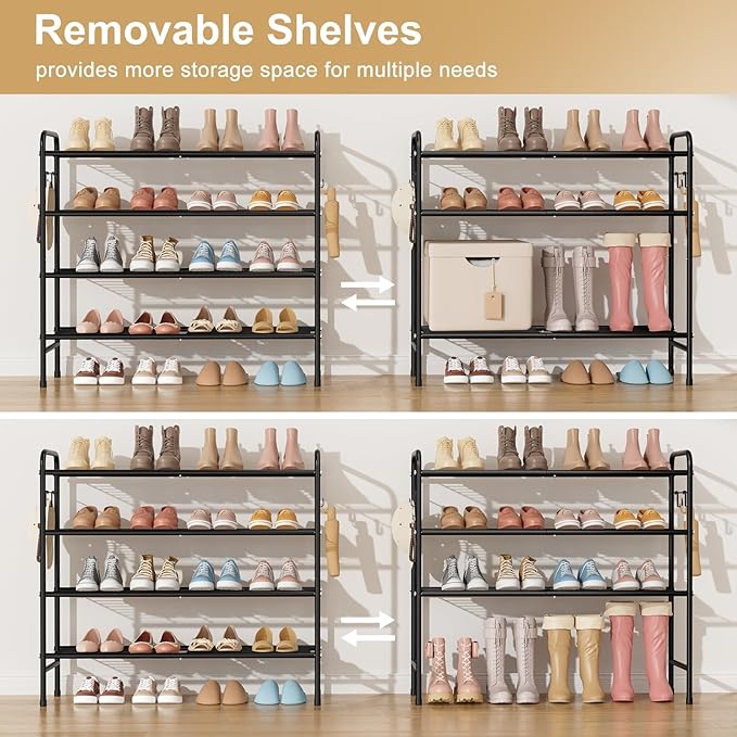 4-Tier Shoe Rack 33