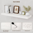 16 Inch Floating Shelves, 16