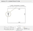 MCS Ezra 28.66x49.66 Large Wall Mirror, Gray Woodgrain & Beveled Mirror, Vertical & Horizontal Wall Hanging Mirror for Bathroom, Bedroom & Livingroom