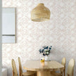 Geometric Peel and Stick Wallpaper Boho wallpaper197 x17.3 White and pinkwallpaper White Contact Paper Removable Wallpaper for Bedroom Waterproof Removable Shelf Liner Decal Vinyl Roll